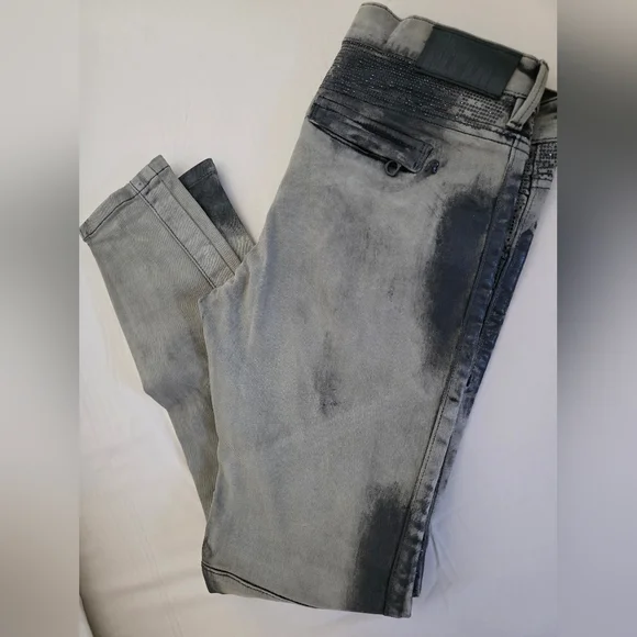 Replay Black and Gray Women's Skinny Jeans - Picture 2 of 7